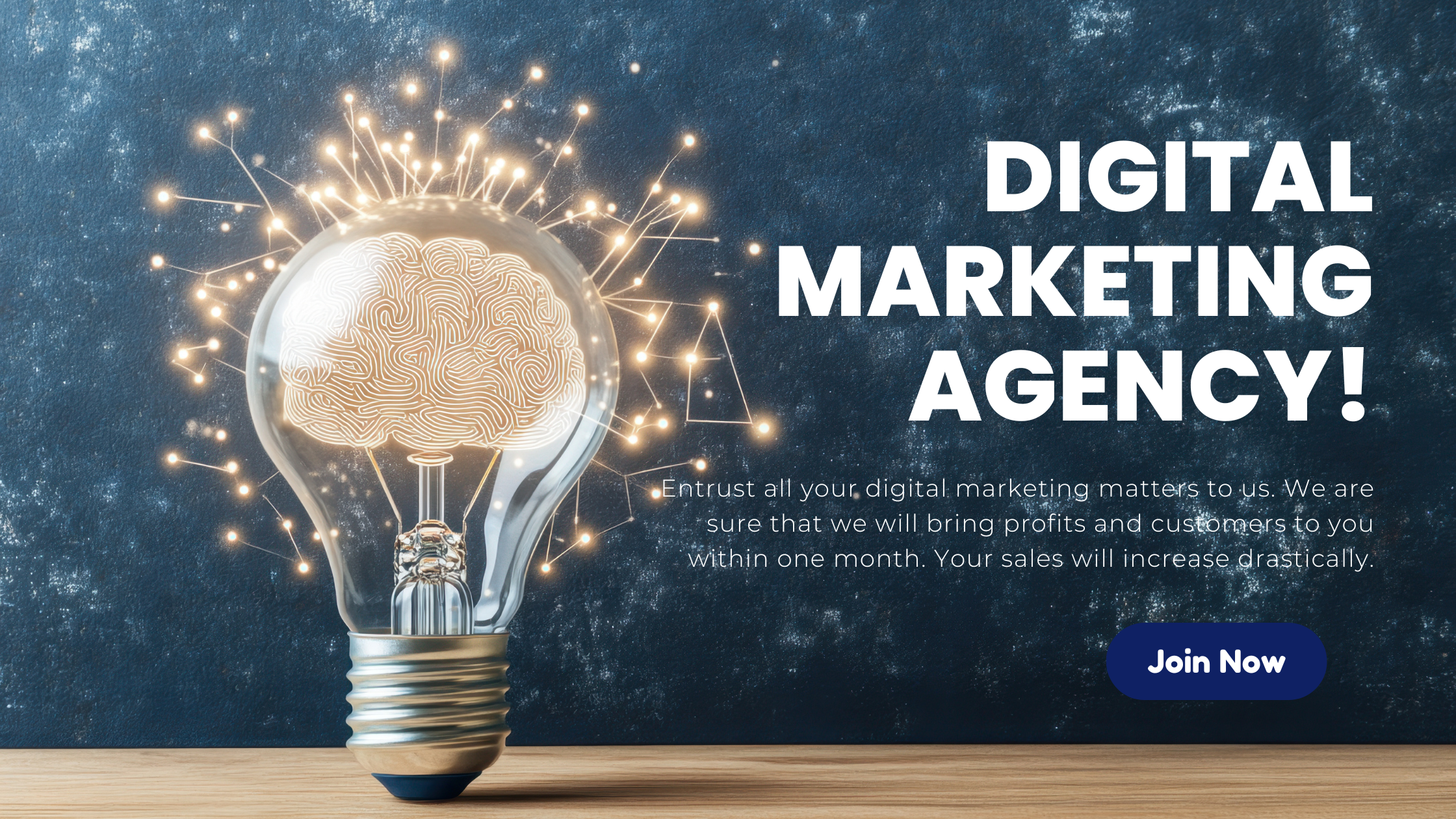 Grey White Simple Digital Marketing Blog Banner